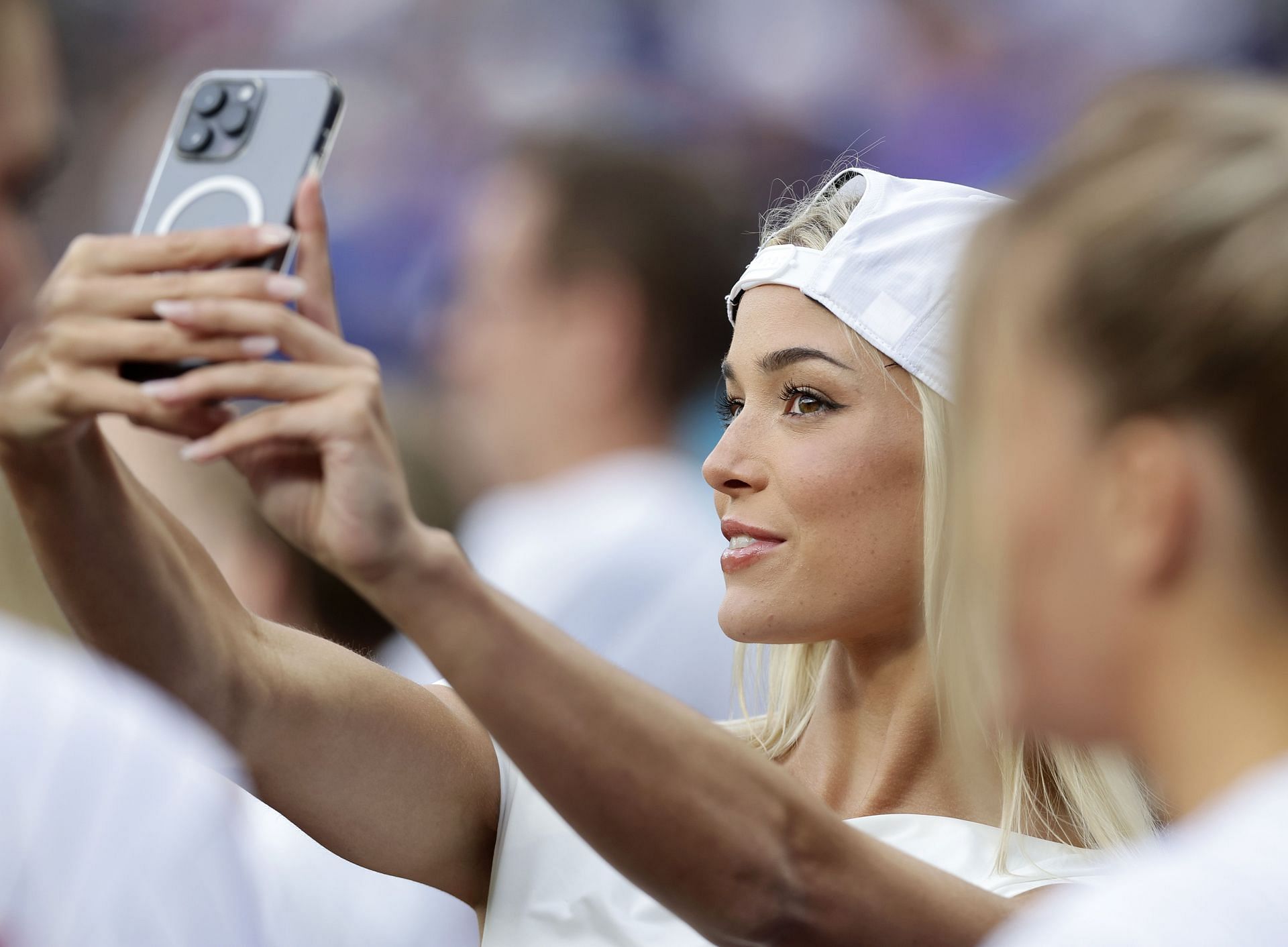 Olivia Dunne at the Pittsburgh Pirates v New York Mets - Source: Getty